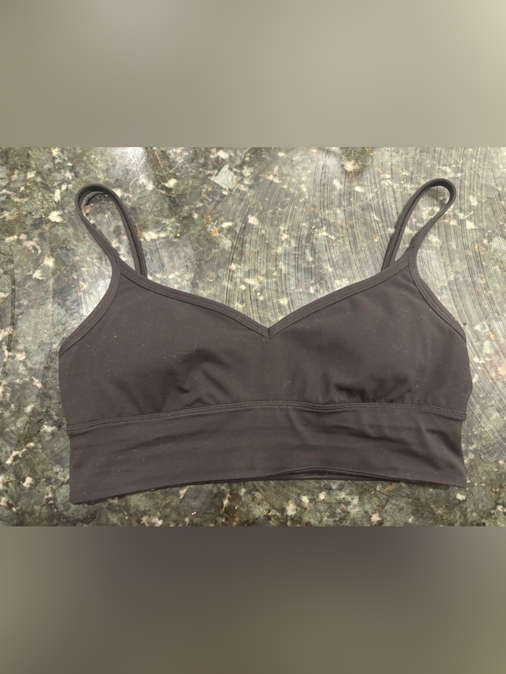 lululemon Black sweetheart align Sports Bra with Thin Straps